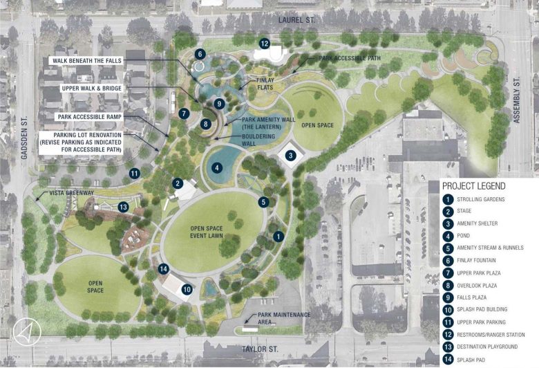 finlay park urban plan